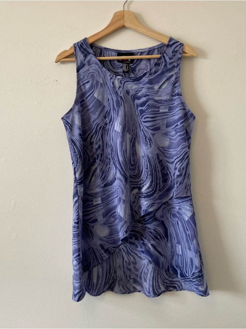 Vintage 90’s Marble Print Sleeveless Blouse